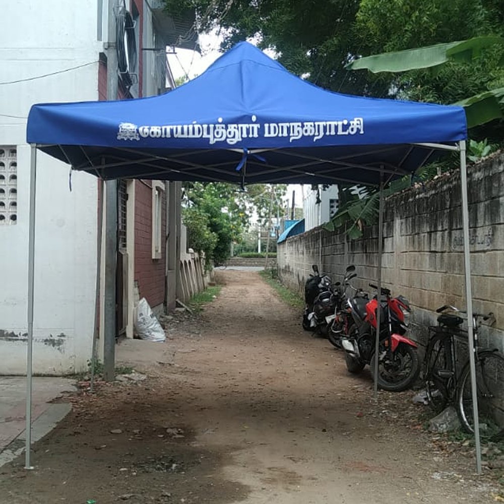Canopy Tent Kiosk Manufacturers in Bangalore, Hyderabad, Kerala